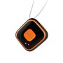 V28 в стиле ожерелья GSM Mini LBS WiFi AGPS Tracker SOS Communicator (черный)