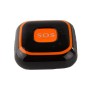 V28 в стиле ожерелья GSM Mini LBS WiFi AGPS Tracker SOS Communicator (черный)