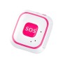 V28 Necklace Style GSM Mini LBS WiFi AGPS Tracker SOS Communicator(Pink)