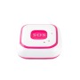 V28 Necklace Style GSM Mini LBS WiFi AGPS Tracker SOS Communicator(Pink)