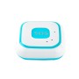 V28 в стиле ожерелья GSM Mini LBS WiFi AGPS Tracker SOS Communicator (синий)