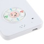 Kid GPS Phone Tracker Pre-set 4 Phone Numbers Online Real Time Tracking Web Free Tracking System SOS Function Smart Card, 2.4G RFID Function (KH-D618A)(White)
