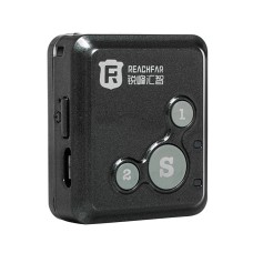 Reachfar RF-V16 в реальном времени GSM Mini GPS Tracker GPRS Tracking SOS Communicator с часовым брассом для старейшин / детей (черный)