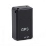 GF07 Locator Mini GPS Tracking Strong Magnetic Positioning Adsorption Anti Lost Device Voice Control Recordable(Black)