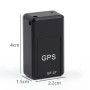 GF07 Locator Mini GPS отслеживание сильного магнитного позиционирования Адсорбционное адсорбционное управление устройством Anti Lost Device Recordable (Black)