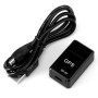 GF07 Locator Mini GPS Tracking Strong Magnetic Positioning Adsorption Anti Lost Device Voice Control Recordable(Black)