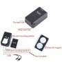 GF07 Locator Mini GPS Tracking Strong Magnetic Positioning Adsorption Anti Lost Device Voice Control Recordable(Black)