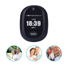 Reachfar RF-V45-A Mini GPS Smart Tracker Pendence, поддержка SOS / Camera / Health Management / 4G LTE (Black)