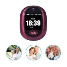 Reachfar RF-V45-A Mini GPS Smart Tracker Pendence, поддержка SOS / Camera / Health Management / 4G LTE (Wine Red)