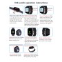 Reachfar RF-V46-A GPS Smart Tracker Tracker, поддержка SOS / Camera / Health Management / 4G LTE / Гровяное давление / частота сердечных сокращений (черное)