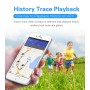 G01 Personal GPS Monitor Tracker Pet GSM GPRS Tracking Device with Key Chain for Kids & Old People, Support Geo-fence Alarm, Real-time Tracking, History Trace Replay, SOS Alarm, Random Color Delivery