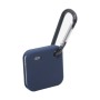 Bluetooth Smart Tracker Silicone Case для Tile Mate Pro (Black Blue)