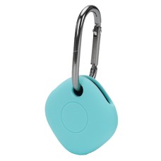 Location Tracker Anti-lost Portable Silicone Protective Case for Samsung Galaxy Smart Tag(Mint Green)