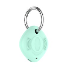 Location Tracker Anti-lost Portable Silicone Protective Case for Samsung Galaxy Smart Tag(Teal)