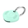 Location Tracker Anti-lost Portable Silicone Protective Case for Samsung Galaxy Smart Tag(Teal)