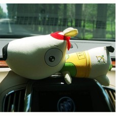 Cartoon Dog Car Charcoal Bag