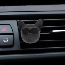 Dog Head Shape Universal Car Air Outlet Aromatherapy(Black)