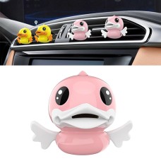 Cute Duck Pattern Car Aromatherapy Air Freshener (Pink)