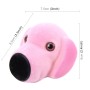 Car Cartoon Diffuser Air Freshener Perfume Vent Clip Styling Magnetic Support Phone Holder (Pink)