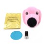 Car Cartoon Diffuser Air Freshener Perfume Vent Clip Styling Magnetic Support Phone Holder (Pink)