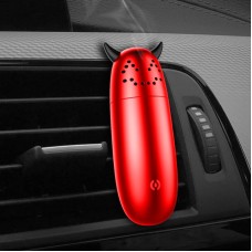 General Metal Car Aromatherapy Automotive  Aromatherapy Clamp Air Purifier Humidifier (Red)