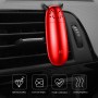 General Metal Car Aromatherapy Automotive  Aromatherapy Clamp Air Purifier Humidifier (Red)