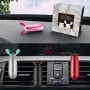 General Metal Car Aromatherapy Automotive  Aromatherapy Clamp Air Purifier Humidifier (Silver)