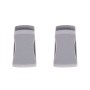 2 PCS Card Clips Plastic Bag Convenient Hanger Hook(Grey)