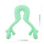 Universal Car Seat Back Bag Hanger Holder Auto Headrest Luggage Hook (Green)