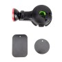 2 in 1 Vehicle Back Seat Hanger Hook Mobile Phone Magnetic Holder(Black)