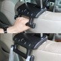 Multifunction Car Hook Seat Safety Handrails Car Seat Headrest Handle Hand Grip(Black)