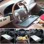 Multi-function Car Steering Wheel Computer Card Table Box Car Tray Desktop Computer Desk Car Laptop Table Dining Table Shelf Desk Auto Accessories(Black)