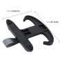 Bull Horn Shape Car Trunk Bag Hook Holder Hanger for Magotan Sagitar Octavia CC NMS