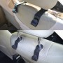 2 PCS 3R 1.5kg Load Capacity Car Backseat Convenient Sundries Hook for Holding Plastic Bag Backbag