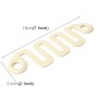 2 PCS Universal Car Vehicle Back Seat Headrest Hanger Holder Hook Car Seat Back Hooks Vehicular Hook Convenient Hook(Khaki)