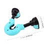 Car Seat Back Convenient Hooks Bags Hanger Holder (Blue)