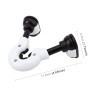 Car Seat Back Convenient Hooks Bags Hanger Holder (White)