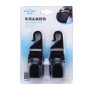 2 PCS SHUNWEI SW-2504 Plastic Hook Holder for Car Seat Headrest Backrest, Max Load: 6kg