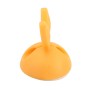 6 PCS CC-941 Rabbit Shape Single Hole Cable Clips Holder, Cable Management System and Cord Organizer Solution(Yellow)