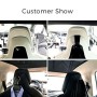 Portable Car Seat Headrest Bag Hanger Hook Holder for Tesla Model S X