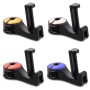 2 PCS Car Multifunctional Rear Headrest Mobile Phone Hook(Second Generation Gold)