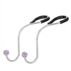 Multifunctional Car Seat Hooks With Diamond Inlay(Purple)