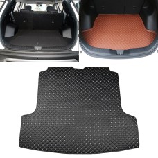 Мадочный коврик для автомобильного ствола задний коврик из углеродного волокна для Nissan Teana 2019 (Black)