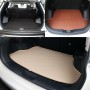 Car Trunk Mat Rear Box Carbon Fiber Mat for Nissan Teana 2019(Beige)