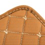 Мадочный коврик для автомобильного ствола задний коврик из углеродного волокна для Nissan Teana 2019 (светло -коричневый)