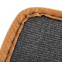 Мадочный коврик для автомобильного ствола задний коврик из углеродного волокна для Nissan Teana 2019 (светло -коричневый)