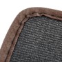 Мадочный коврик для автомобильного ствола задний коврик из углеродного волокна для Nissan Teana 2019 (темно -коричневый)