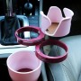 SB-1088 5 in 1 Auto Multi-functional Cup Holder Smartphone Drink Sunglasses Card Coin Small Accessories Holder