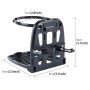 SHUNWEI SD-1010 Foldable Auto Car Air Vent Outlet Beverage Cup Drink Bottle Holder Stand Mount(Black)