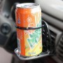SHUNWEI SD-1010 Foldable Auto Car Air Vent Outlet Beverage Cup Drink Bottle Holder Stand Mount(Silver)